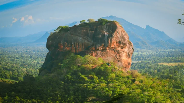 Sigiriya rock, featured by A Baur & Co. Travel.