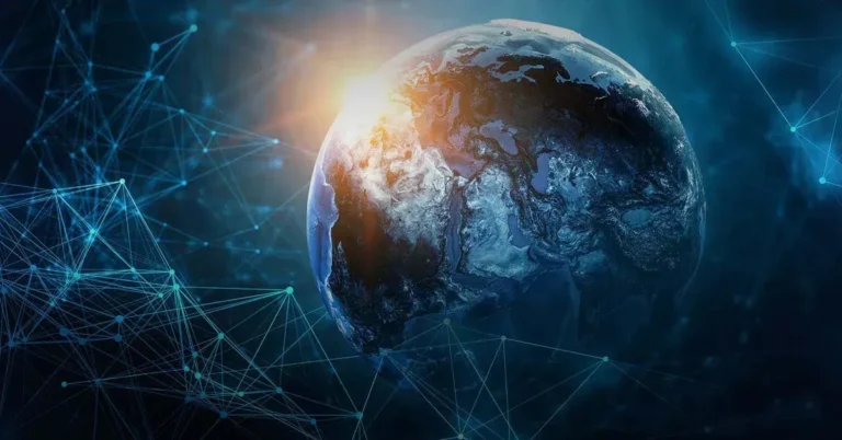 Digital globe illustration featured by eBEYONDS.
