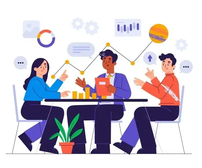 Digital marketing illustration featured by Grow Digitally Sri Lanka.